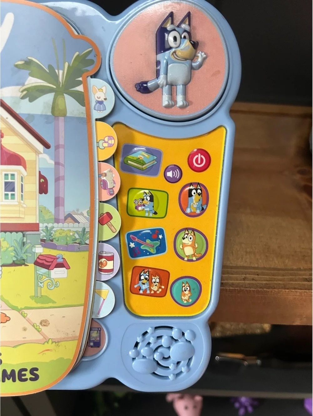 Bluey Book of Games Interactive Learning Toy